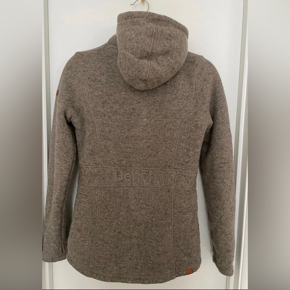 BENCH Urbanwear Sherpa Lined Embroidered Jacket - Picture 3 of 4